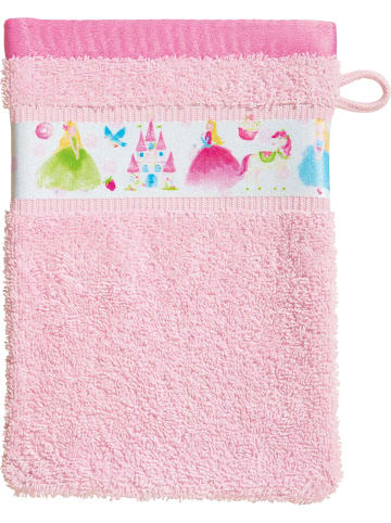 Erwin Müller Frottier Kinder-Waschhandschuh 2er-Pack in rosa