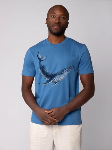 wat? Apparel T-Shirt Wal in Bright Blue