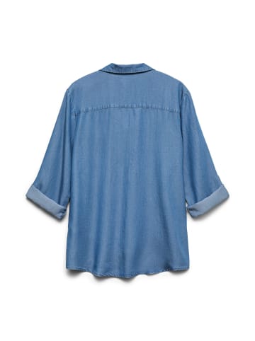 Vero Moda Jeanshemd in Medium Blue Denim