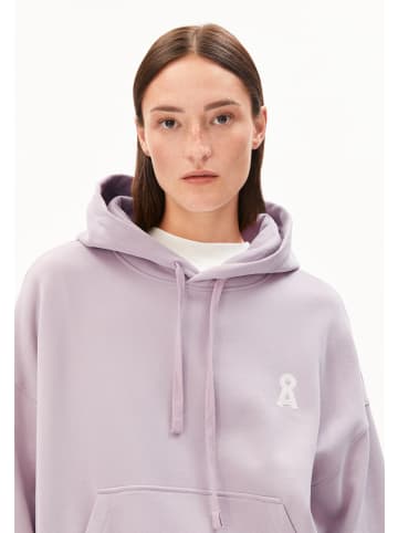 armedangels Kapuzenpullover Iconic A Francisaraa in flieder - 0001