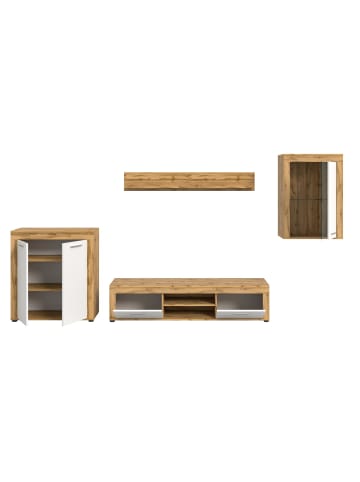 ebuy24 Regalkombination Jam Weiß 330 x 40 cm