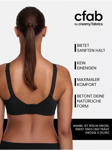 CFAB Bügelloser Push-Up-BH in Beige