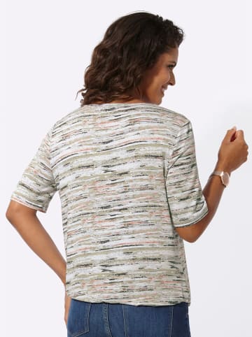 WITT WEIDEN Shirt in schlamm-puder-bedruckt