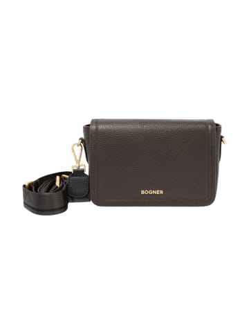 Bogner Schultertasche 'Wallis Bar in Seal Brown 23,00 x 15,00 x 9,00 cm'