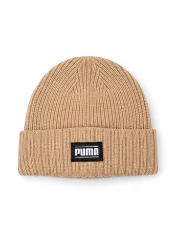 Puma Mütze Ribbed Classic Cuff Beanie in Braun