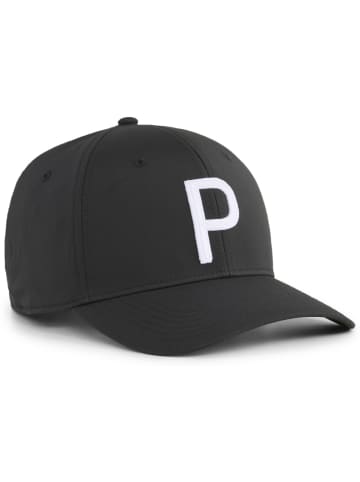 Puma Cap "Heritage P Tech Cap" in Schwarz