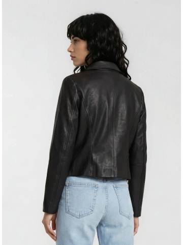 trueprodigy Lederjacke Pina in Schwarz