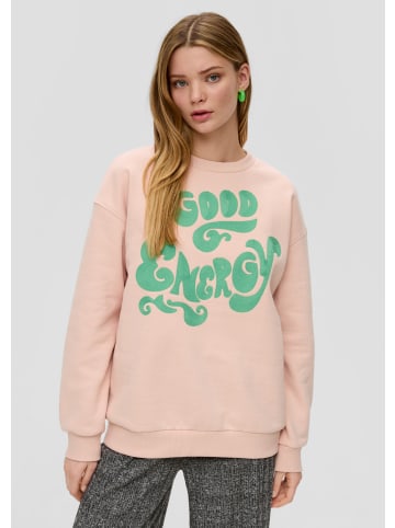 QS Sweatshirt in 20D0_pfirsich