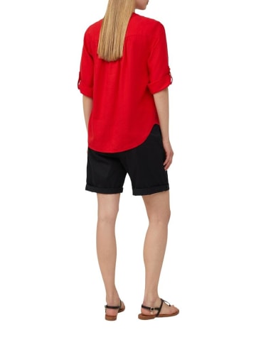 S.OLIVER RED LABEL Langarmbluse in Rot