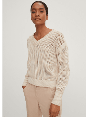 comma CI Pullover langarm in Beige