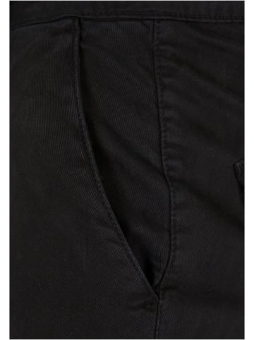 Urban Classics Urban Classics Damen Ladies High Waist Wide Leg Twill Cargo Pants in black