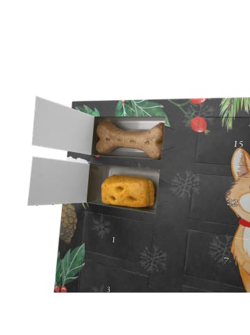 Mr. & Mrs. Panda Adventskalender Hund Hund Glück mit Spruch in Kreidetafel