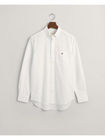 Gant Langarmhemd in white