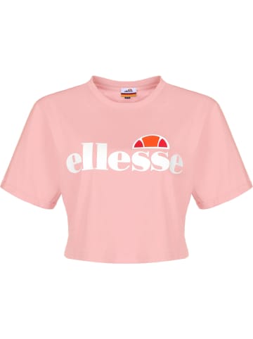 ellesse Cropped T-Shirts in light pink