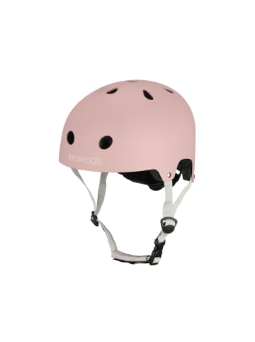 BANWOOD Helm für Kinder aus ABS-Recyclingmaterial, ab 3 Jahren, Staubige Rosa