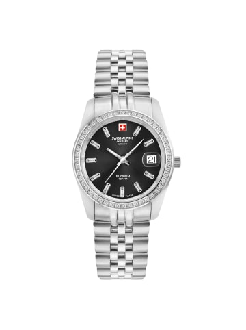 Swiss Military Quarzuhr 7714.7237SAM in Silber