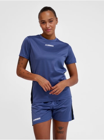 Hummel T-Shirt Hmlmulti Fußball Damen in BLUE INDIGO