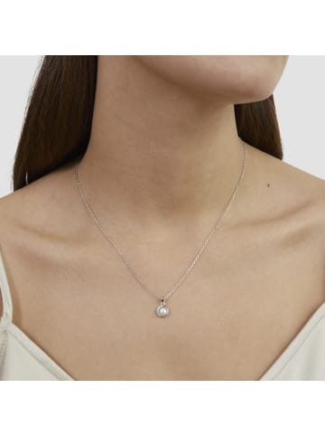 s.Oliver Kette Classic Pearl in silber