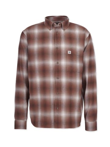 HONESTY RULES Shirt " Flannel Check " in brown