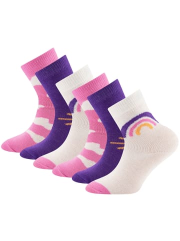 ewers 6er-Set Socken 6er Pack Regenbogen in bunt