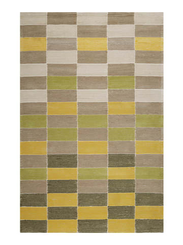 Esprit home Teppich "Fida" in Gelb/Grün/Taupe/Beige