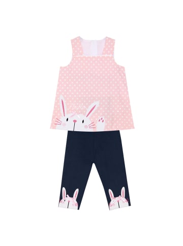 Denokids Set Hello Rabbit in pink