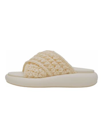 Steve Madden Pantoletten in Creme