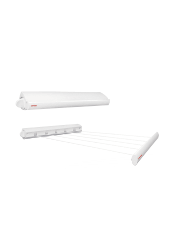 Leifheit Wandtrockner Rollfix 210 Longline weiß 420,0 x 48,0 x 7,3 cm