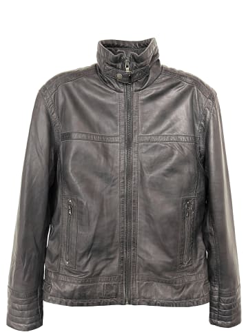 CBL Herren Lederjacke  in schwarz