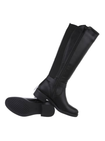 Ital-Design Stiefel in Schwarz