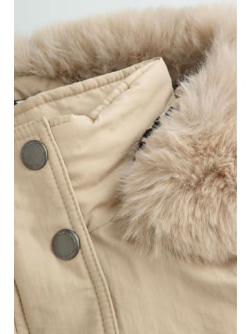Coccodrillo Winterjacke mit Veloursfutter in beige