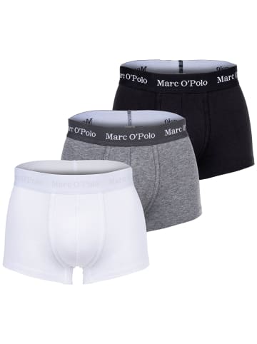 Marc O'Polo Boxershort 3er Pack in Weiß/Grau/Schwarz