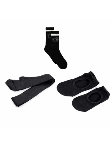 Onamaste 3er-Pack Discovery Yoga und Fitness in Schwarz 3 Stück