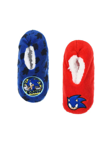 Sonic Winterschuhe Kinder Blau und Rot