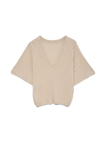Vero Moda Strickpullover in Oatmeal