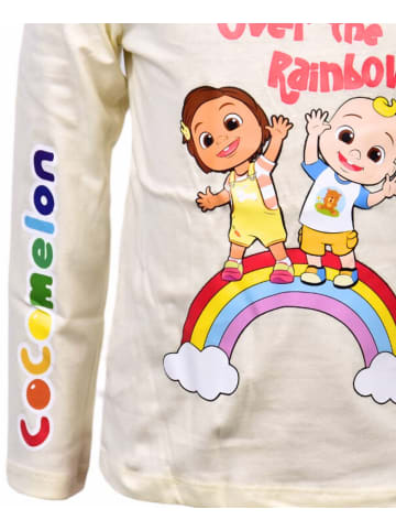CoComelon Langarmshirt CoComelon in Creme