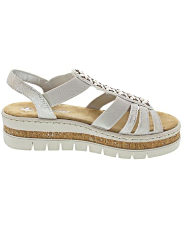 rieker Sandale Silber