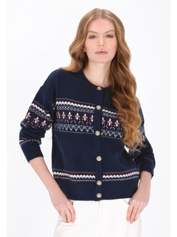 DreiMaster Maritim Women Cardigan in navy