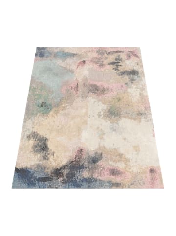 KADIMA DESIGN Outdoor Teppich Abstrakte Motive Balkon, Terrasse in Mehrfarbig