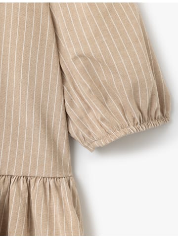 KOTON Bluse in Braun Gestreift