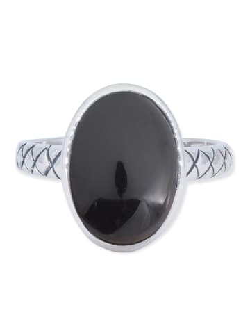 mantraroma 925er Silber - Ringe mit Onyx