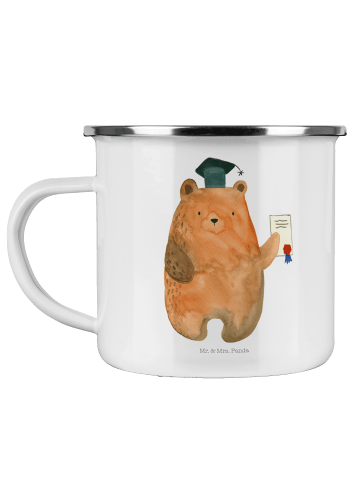 Mr. & Mrs. Panda Teetasse Bär Prüfung ohne Spruch in Weiß