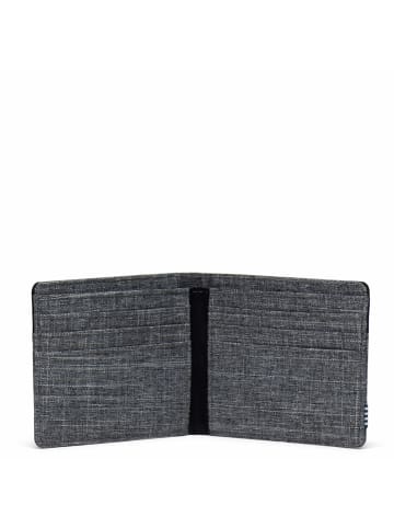 Herschel Roy - Geldbörse 6cc 11.5 cm RFID in raven crosshatch