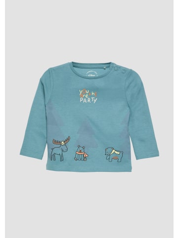 s.Oliver T-Shirt in 6342_türkisblau