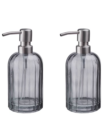 Butlers Seifenspender TOCIA 2er-Set in Grau