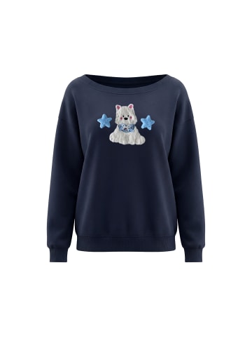 myMo Women Sweatshirt in Navy