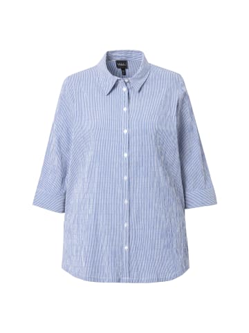 Ulla Popken Hemdbluse in kobaltblau