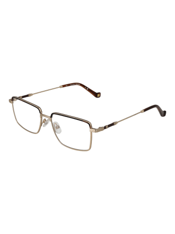 Hackett Bespoke Männer Optische Fassungen Rechtwinklig Gold