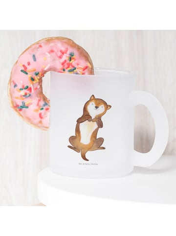 Mr. & Mrs. Panda Häferl Hund Streicheln ohne Spruch in Transparent