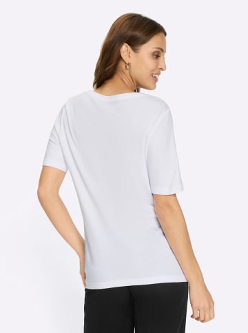 WITT WEIDEN Rundhals-Shirt in weiß